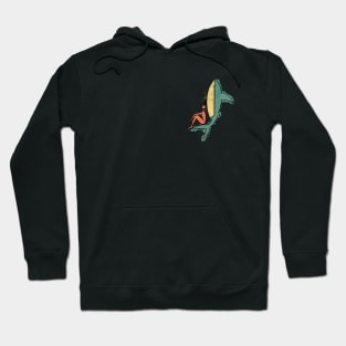 Shark Surfboard Hoodie